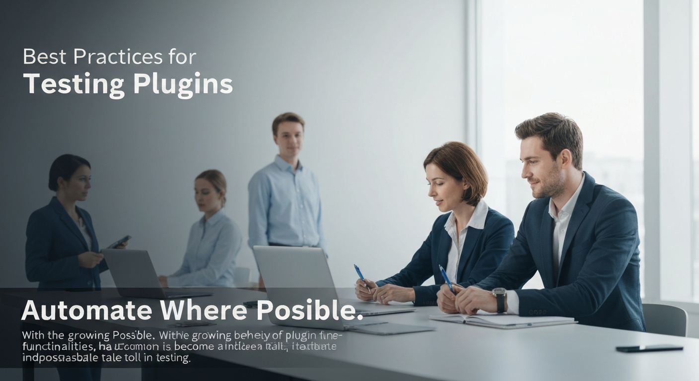 Automate Where Possible
